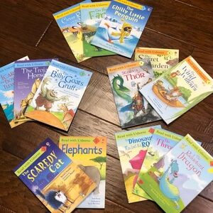 Usborne Learning to Read Lot of 14 Readers.  Levels 1, 2, 3 and 4